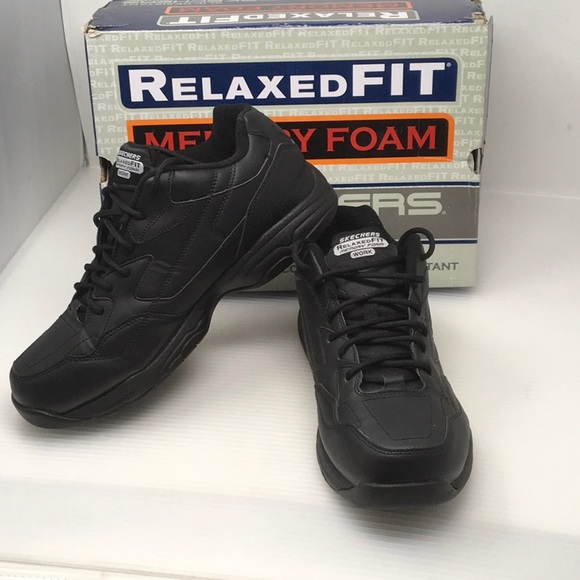 skechers felton work shoes